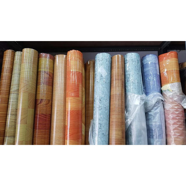 JUAL KARPET LANTAI PLASTIK VINYL KAYU MARMER PER ROLL LEBAR 2M MURAH DI MAKASSAR