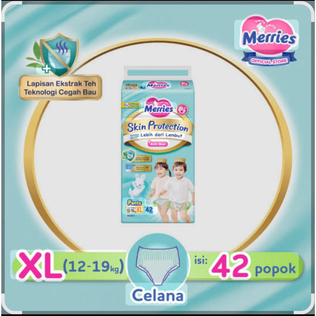 Merries Skin Protection XL 42