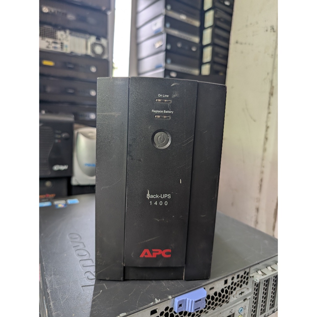 UPS APC BX1400U-MS 1400VA/700W,TANPA BATERAI