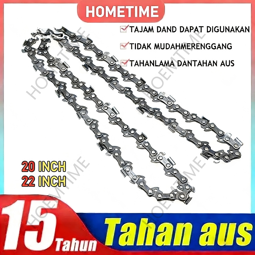 Kualitas Jerman Rantai Chainsaw 20 /22 inch Rantai Potong Mesin Gergaji Chainsaw Rantai sensor Ranta