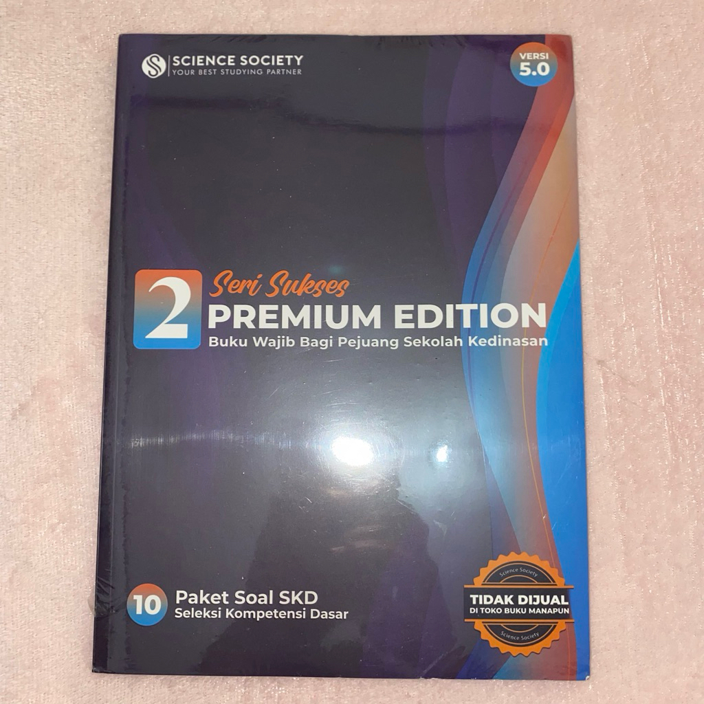 (SEALED) Buku Science Society SPMB PKN STAN & Perguruan Tinggi Kedinasan (PTK) | (2) Seri Sukses Pre