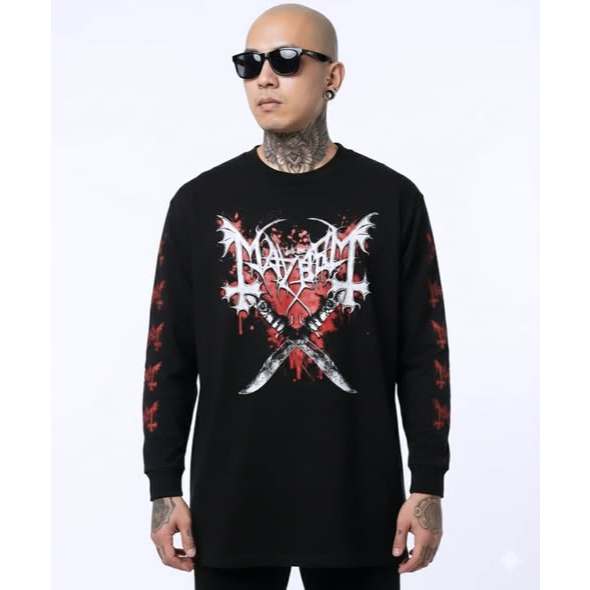 MAYHEM - WAR - LONGSLEEVE - TSHIRT DISTRO / TSHIRT BAND METAL ORIGINAL / KAOS MUSIK / DEATH METAL / 