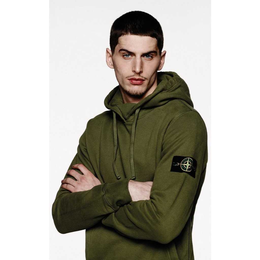 sweater hodie distro pria dan wanita oversized M -XXL//Hodie pria stone island  bahan plecee tebal h