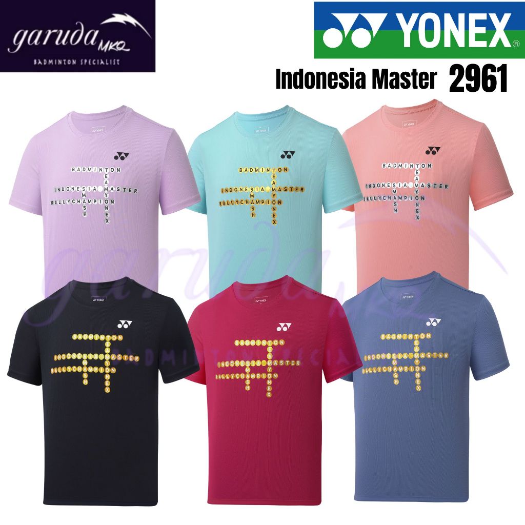 Baju Yonex Casual RM2961 Indonesia Master series / Baju Yonex RM 2961