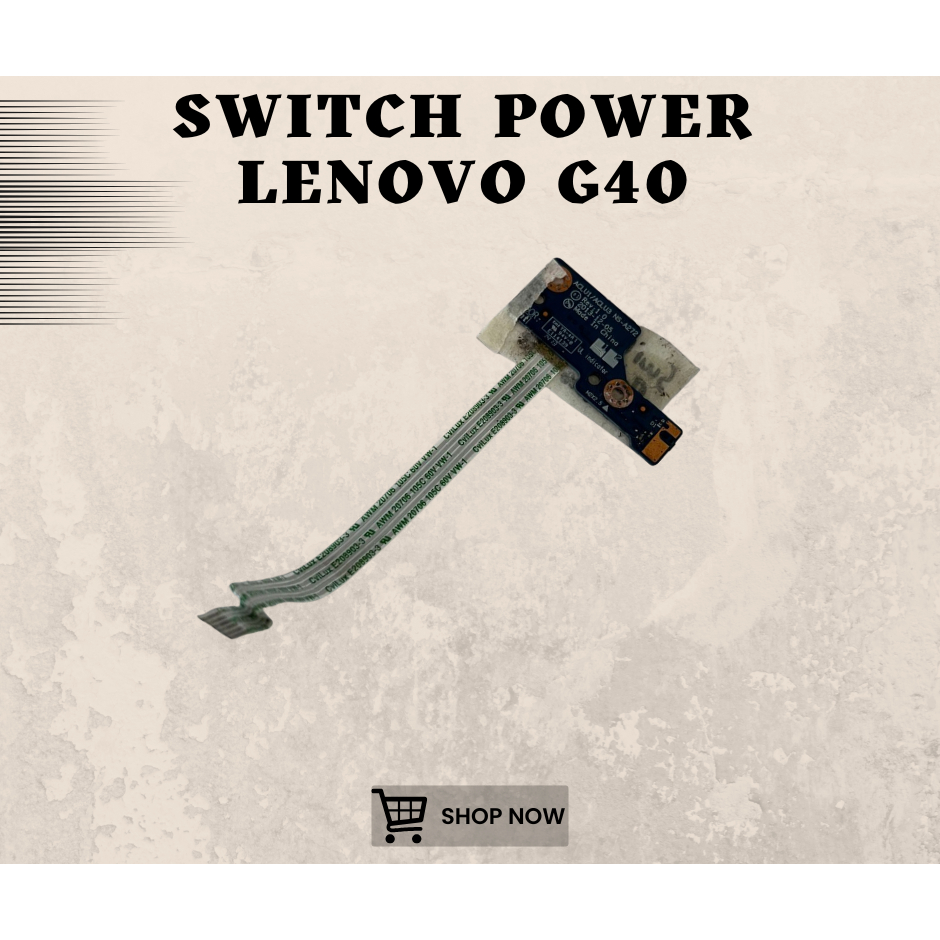SWITCH POWER LAPTOP LENOVO G40 NORMAL SEKEN