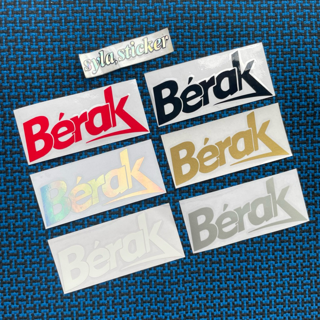 Sticker Stiker Berak Cutting Stiker Berak