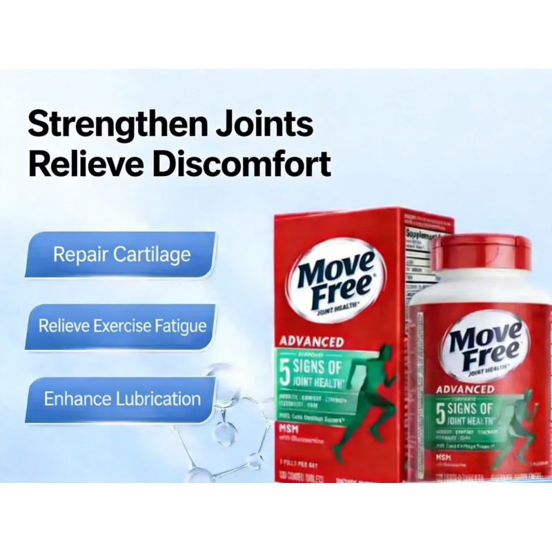 Move Free Joint Health Advanced PLUS MSM with Glucosamine + Chondroitin 120