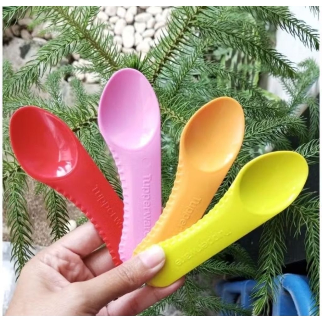 Tupperware sendok mpasi//sendok takar//sendok buah bayi