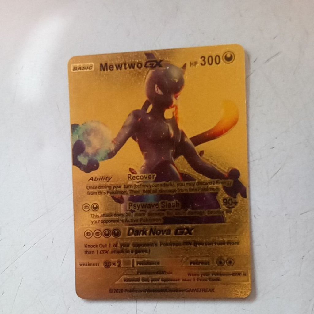 kartu pokemon Mewtwo GX HP300 2020