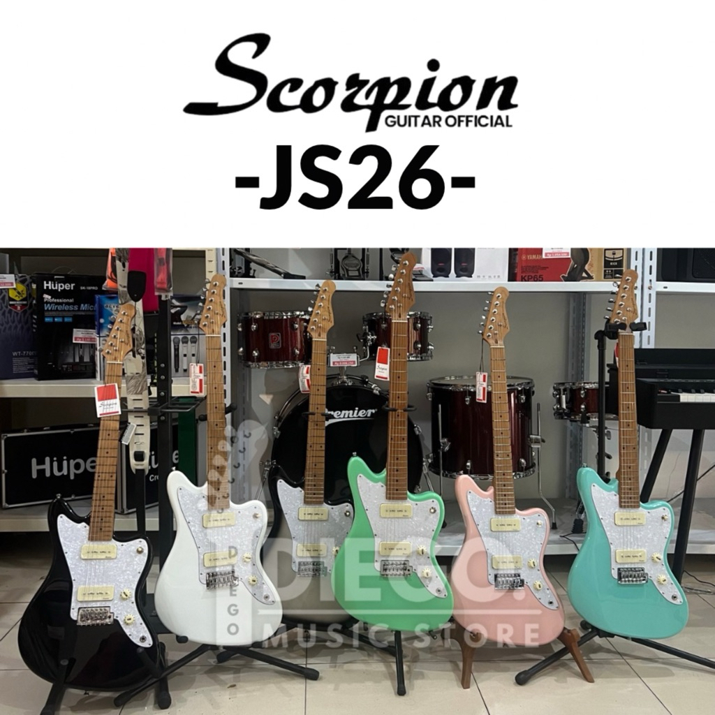 GITAR ELEKTRIK SCORPION JS26 / SCORPION-JS-26