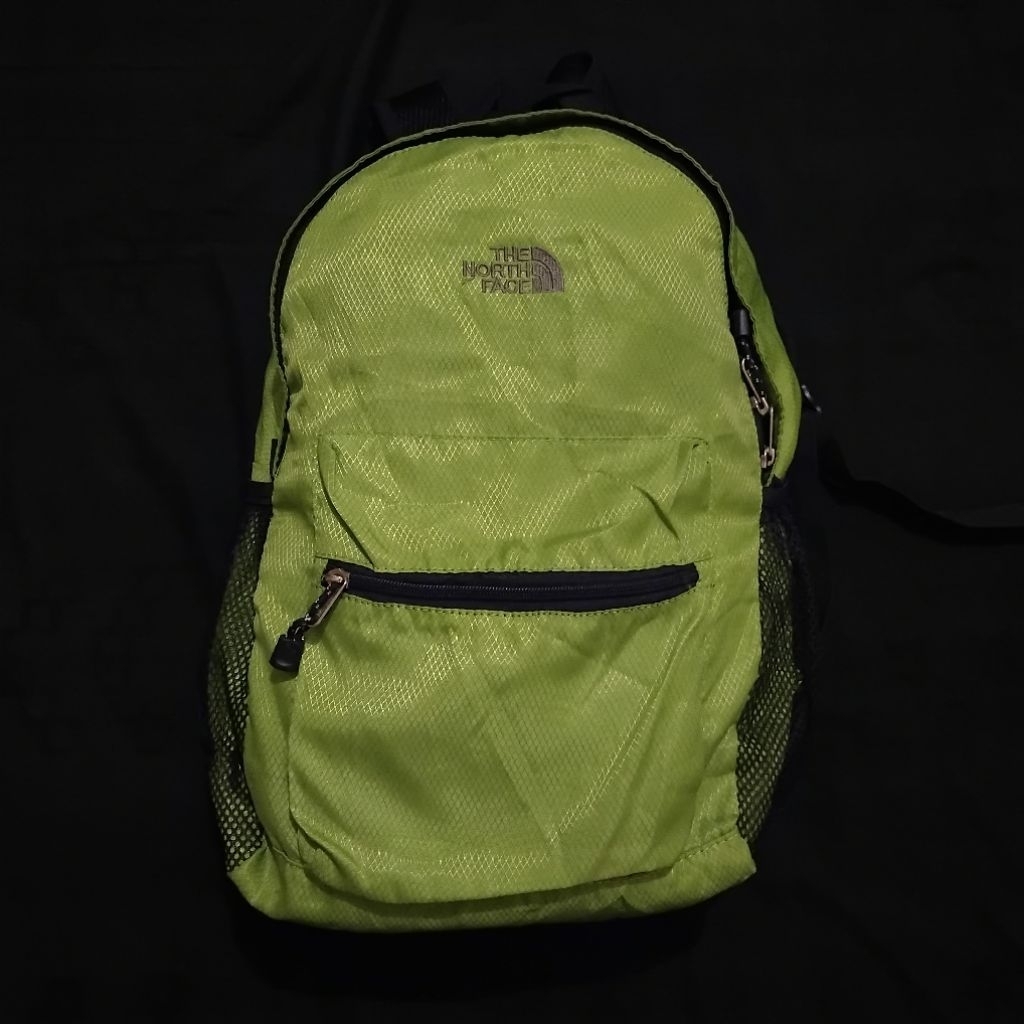 tas ransel the north face hijau