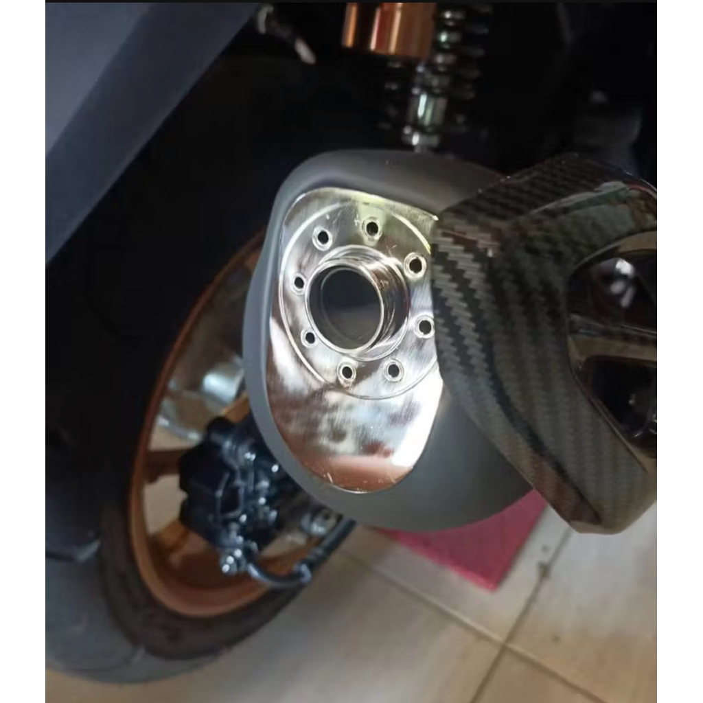 Monel Ujung Knalpot Nmax Aerox New Anti Karat
