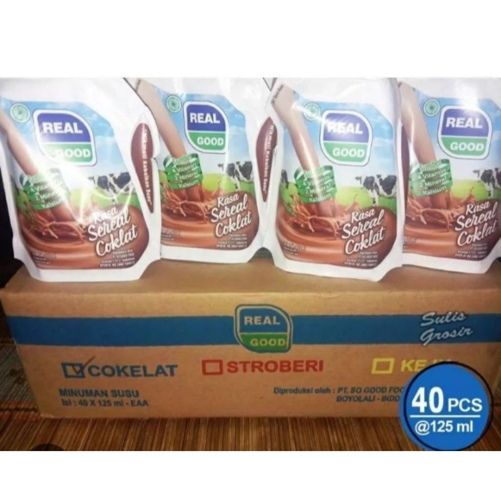 Ready susu uht & real good