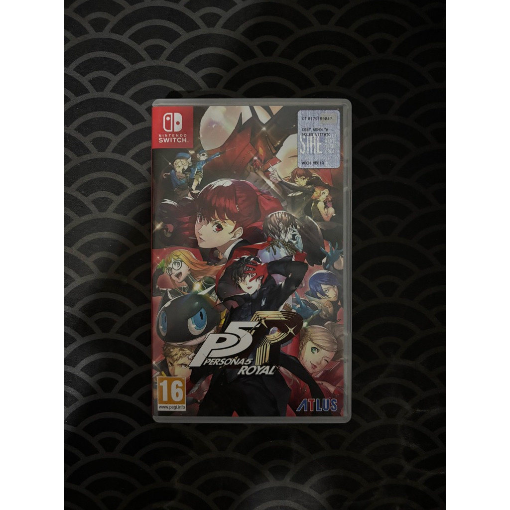 catridge Nintendo Switch: Persona 5 Royal (Catridge + box)
