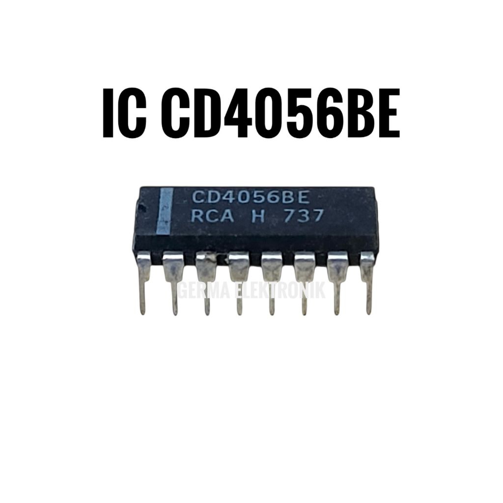 ic CD4056BE 16pin kaki ic CD4056BE