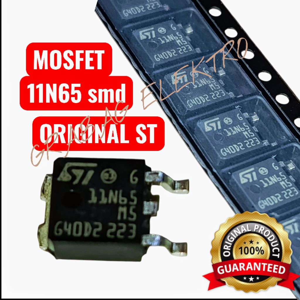 11N65 STD11N65 MOSFET 11N65 ORIGINAL ST