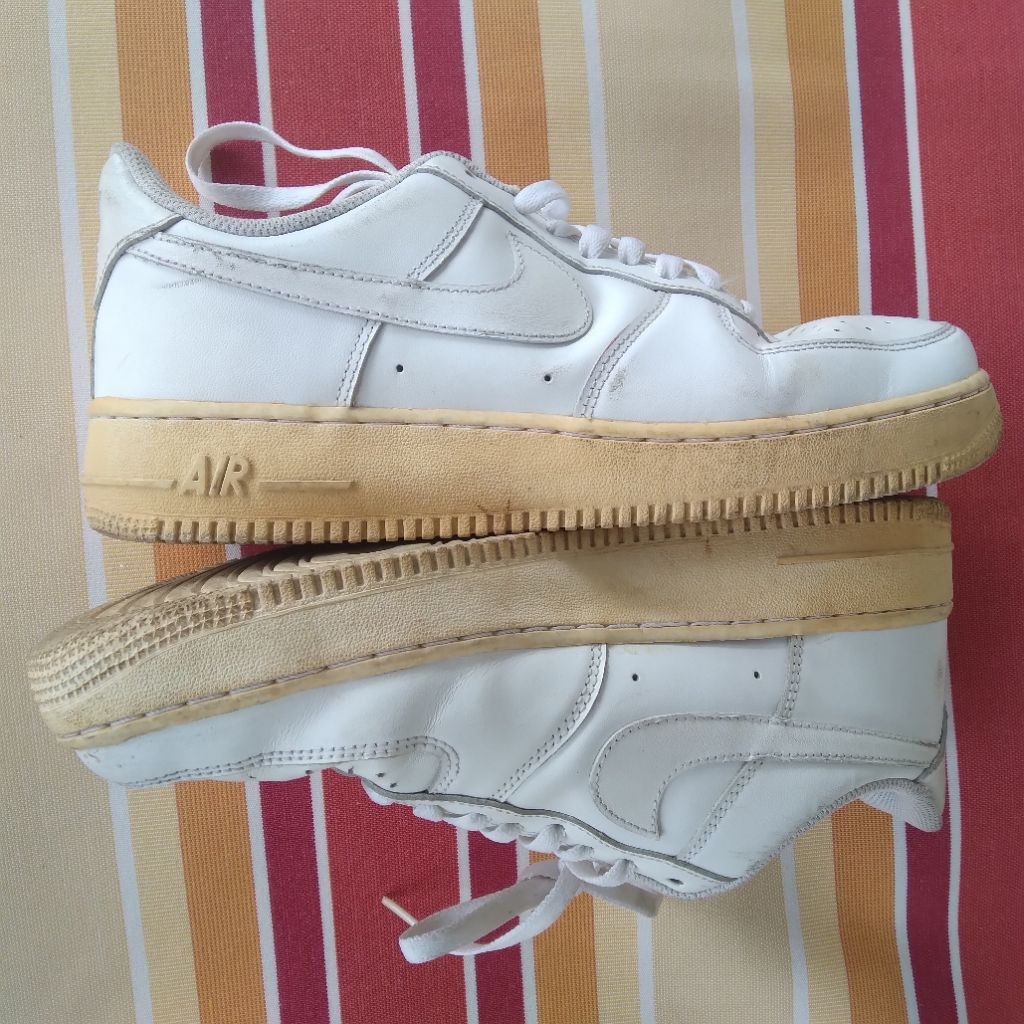 Nike Air force 1 low all white af1 with box