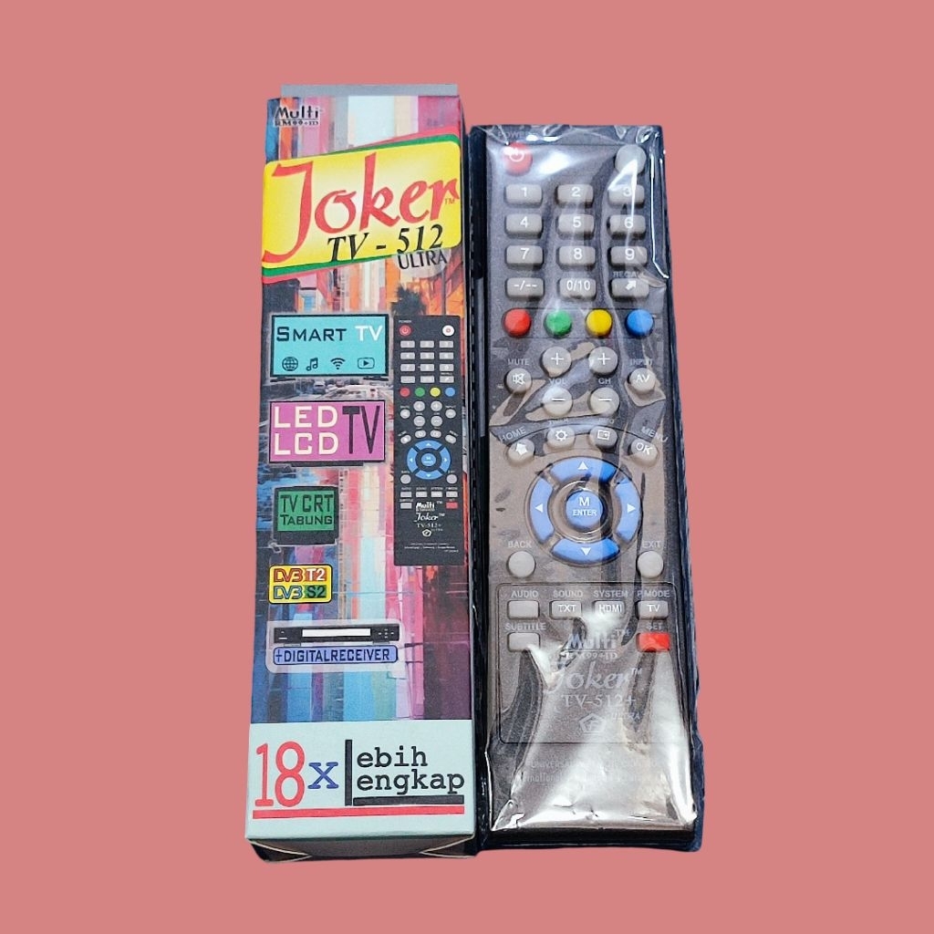 Remote TV Multi Joker 512