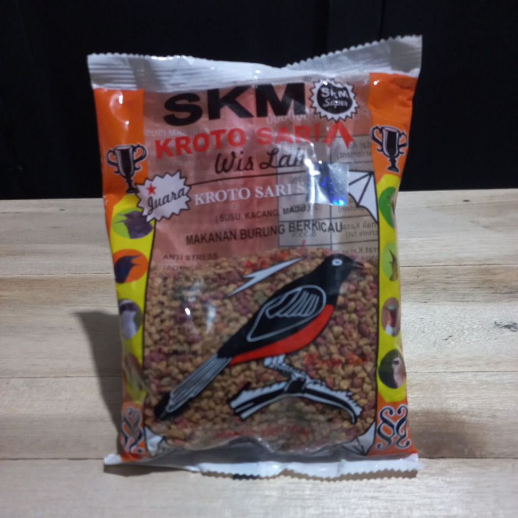 Pakan Burung Voer Pur SKM Krotosari. Tingkatkan Performa Burung Anda