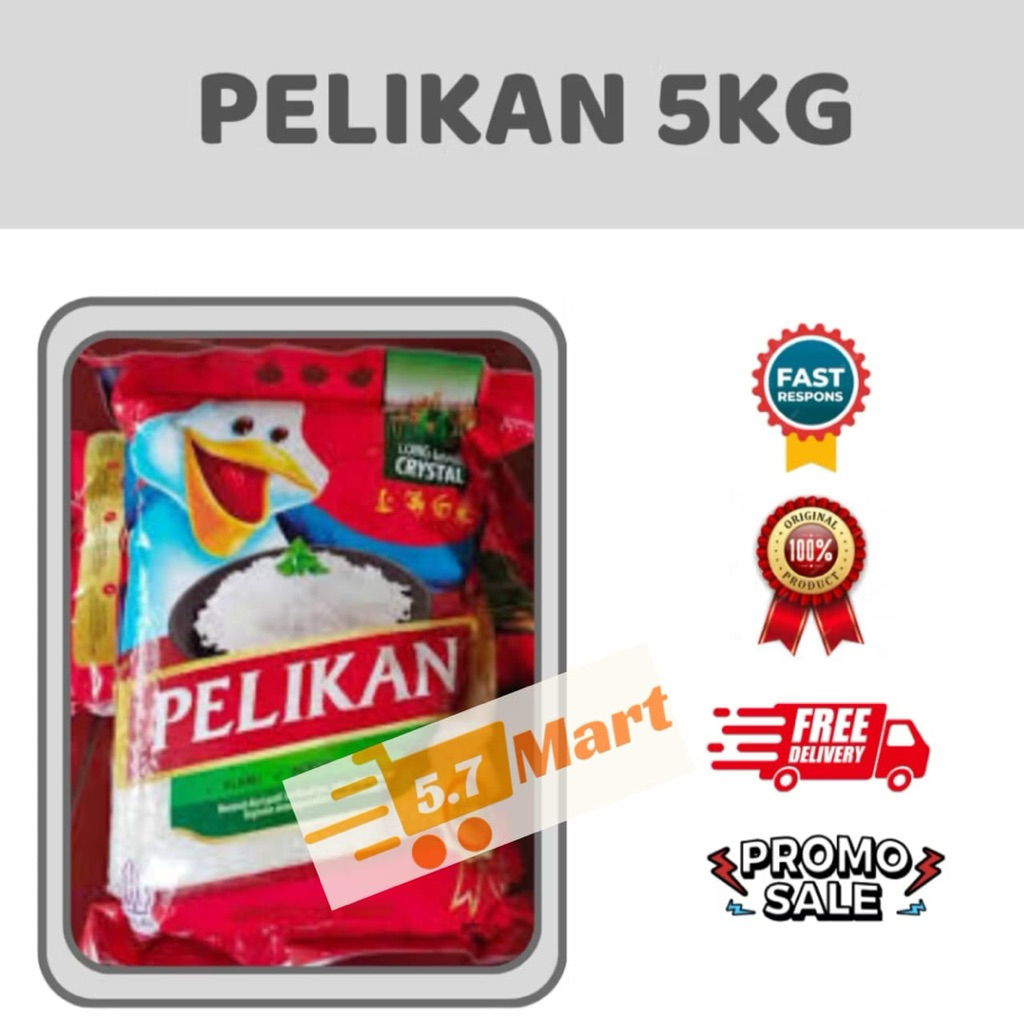 BERAS PELIKAN 5kg