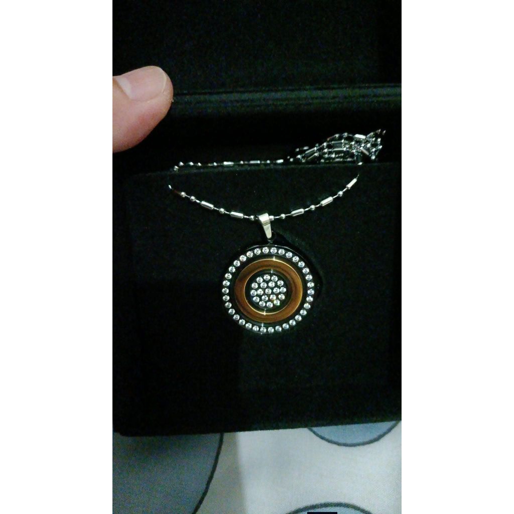 KALUNG CRYSTAL BLACK SEGEL - pendant Mci - original 100%