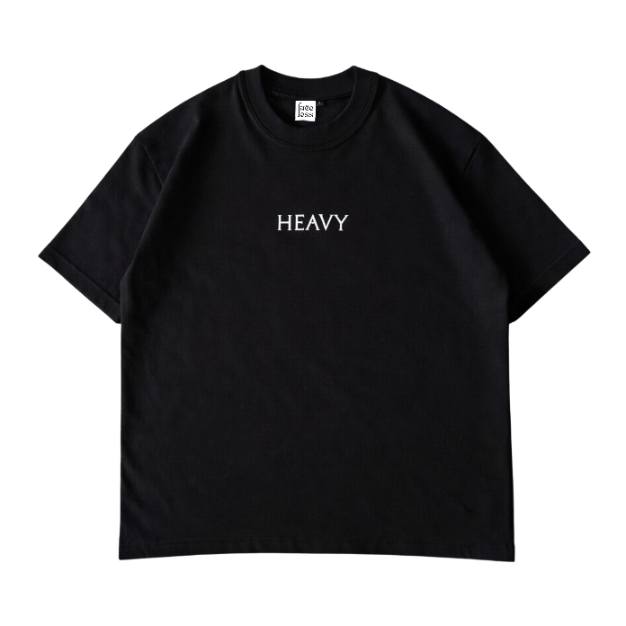[FACELESS] HEAVY Kaos Premium Boxy Tee  - Heavy Pure Cotton 16s