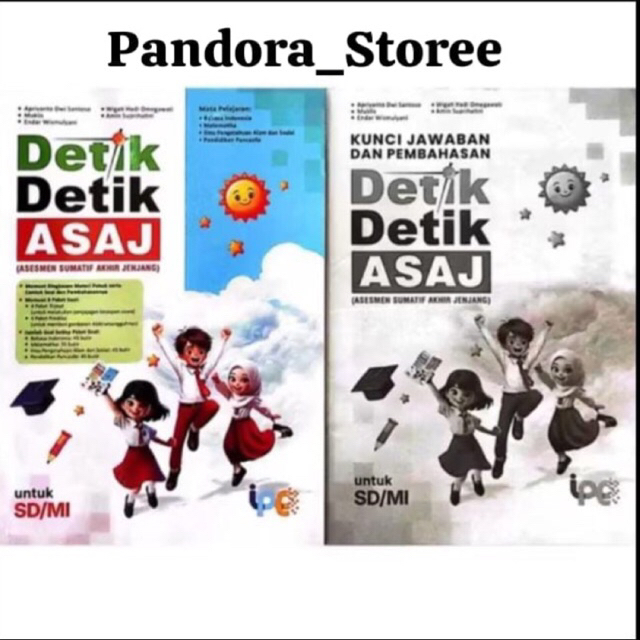 BUKU DETIK DETIK ASAJ UNTUK SD/MI PLES KUNCI JAWABAN DAN PEMBAHASAN DETIK DETIK ASAJ