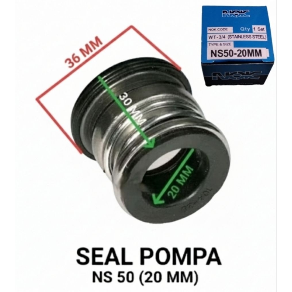 Mechanical Seal Pompa NS 50 20mm Seal Pompa NS 50