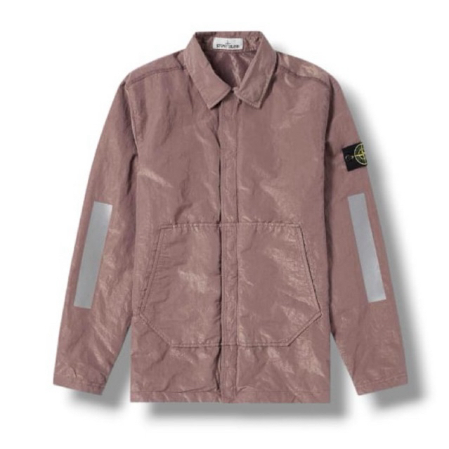 STONE ISLAND REFLECTIVE NYLON METAL