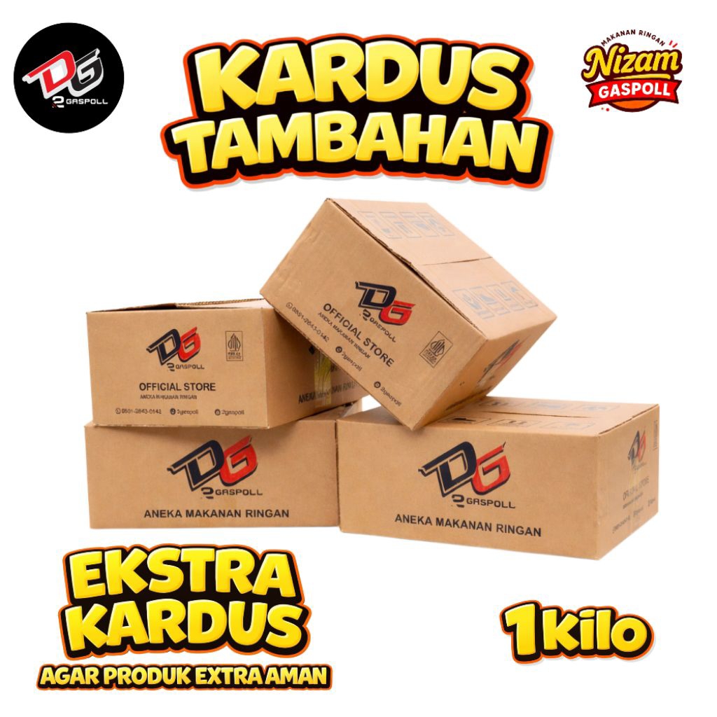 kardus untuk packing tambahan 1 kg/box packing/packing kardus