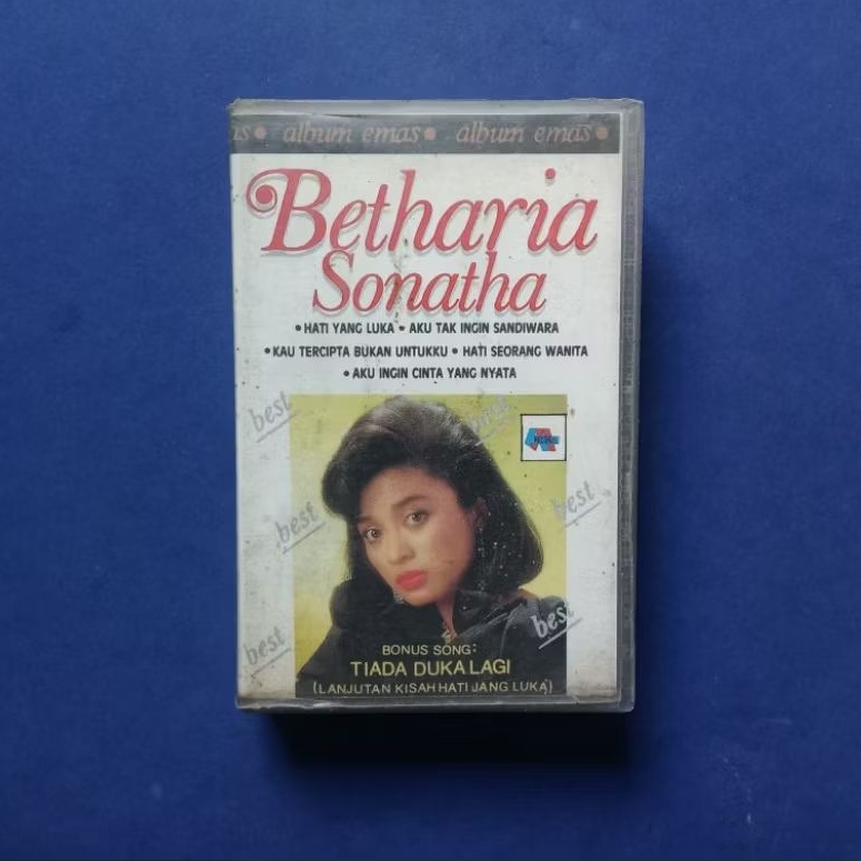 Kaset Pita Album Emas Betharia Sonatha Prod PT Musica Studio's