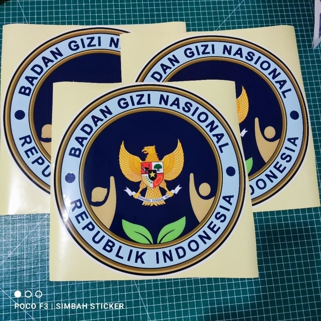stiker badan gizi nasional | stiker bgn | logo bgn | logo mbg | makan bergizi gratis #bgn #mbg #spph