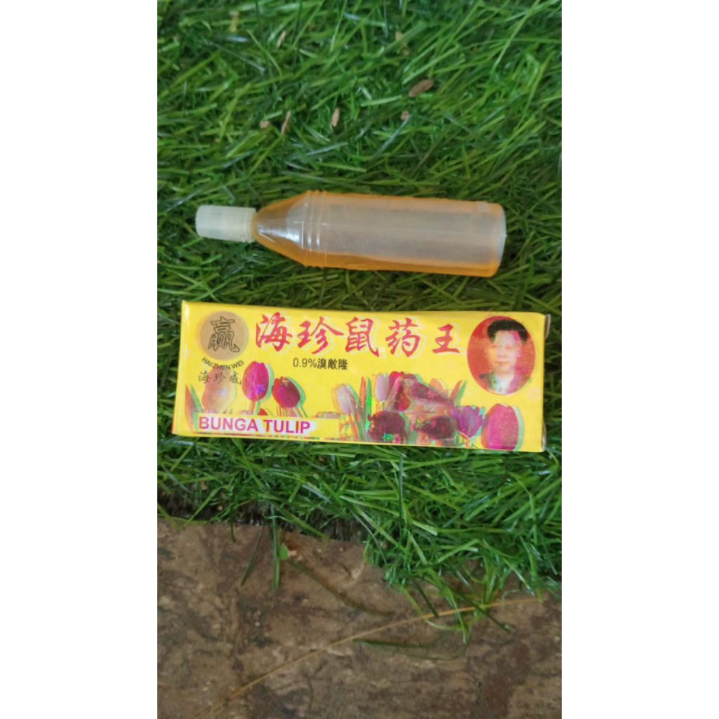 Racun tikus cair 0.9 kuning membasmi tikus