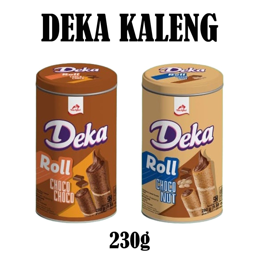 DEKA WAFER ROLL KALENG 230g