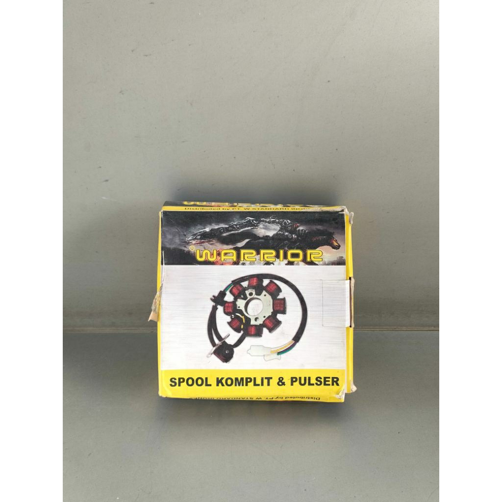 Warrior Spool Komplit & Pulser / Spul Motor JupiterZ Thunder Beat New