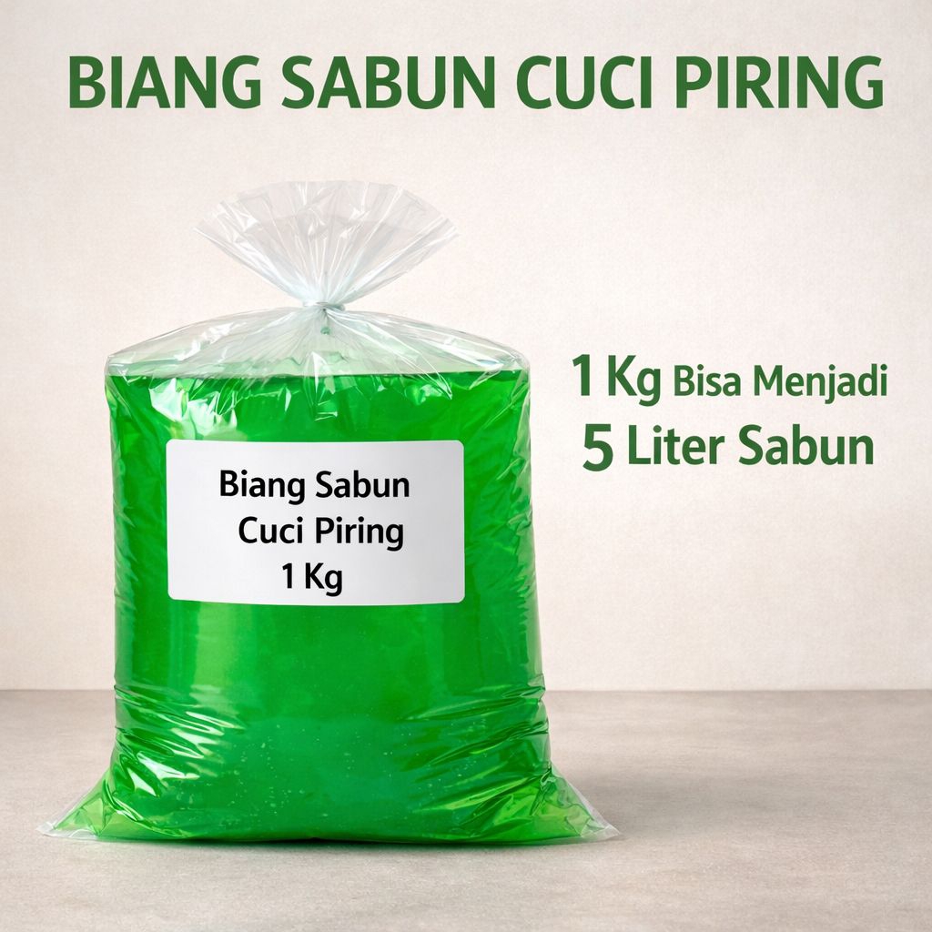Biang Sabun Cuci Piring 1 Kg bisa untuk 5 liter sabun