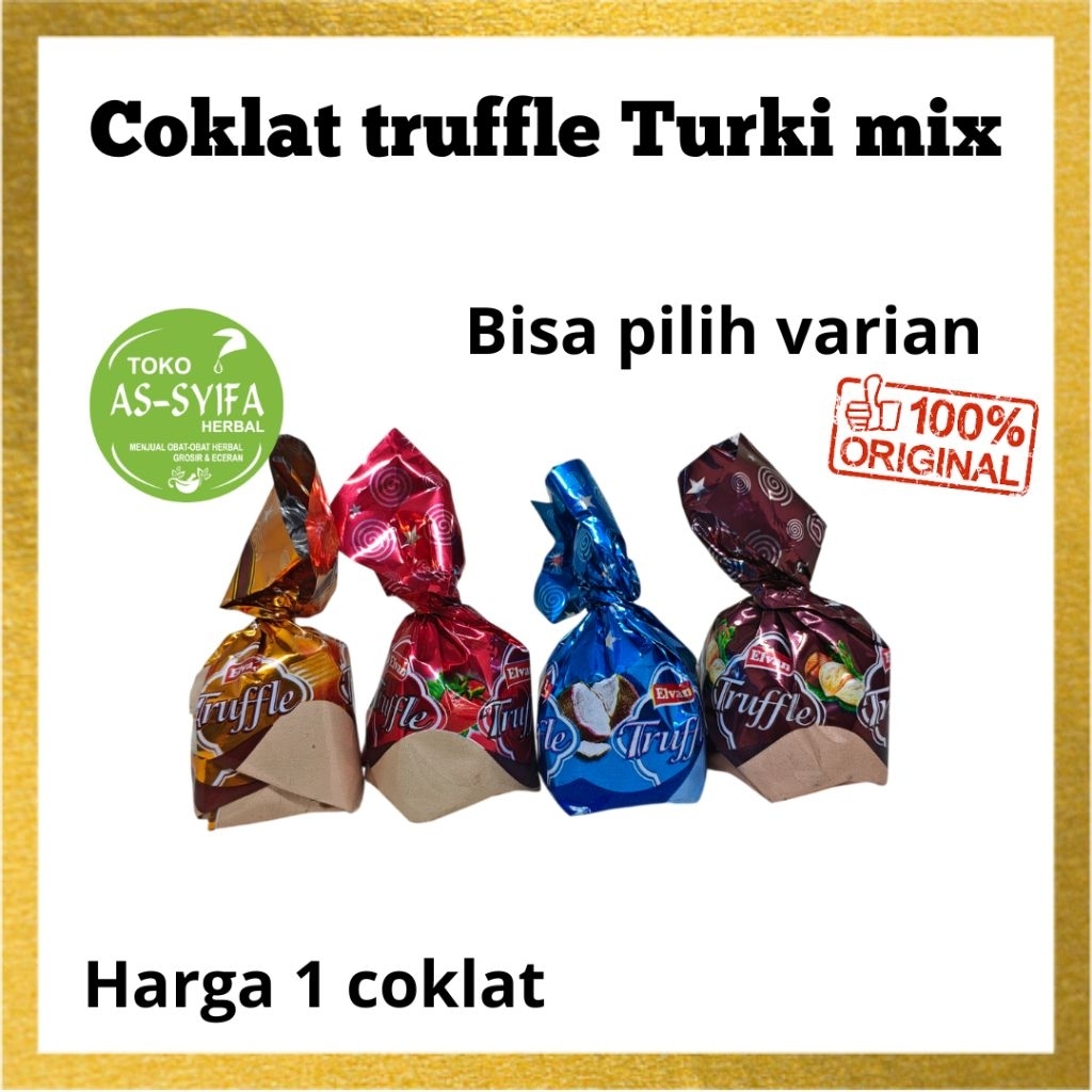 Coklat Truffle Turki Harga Satuan Coklat Oleh Oleh Haji Coklat Arab Coklat Enak