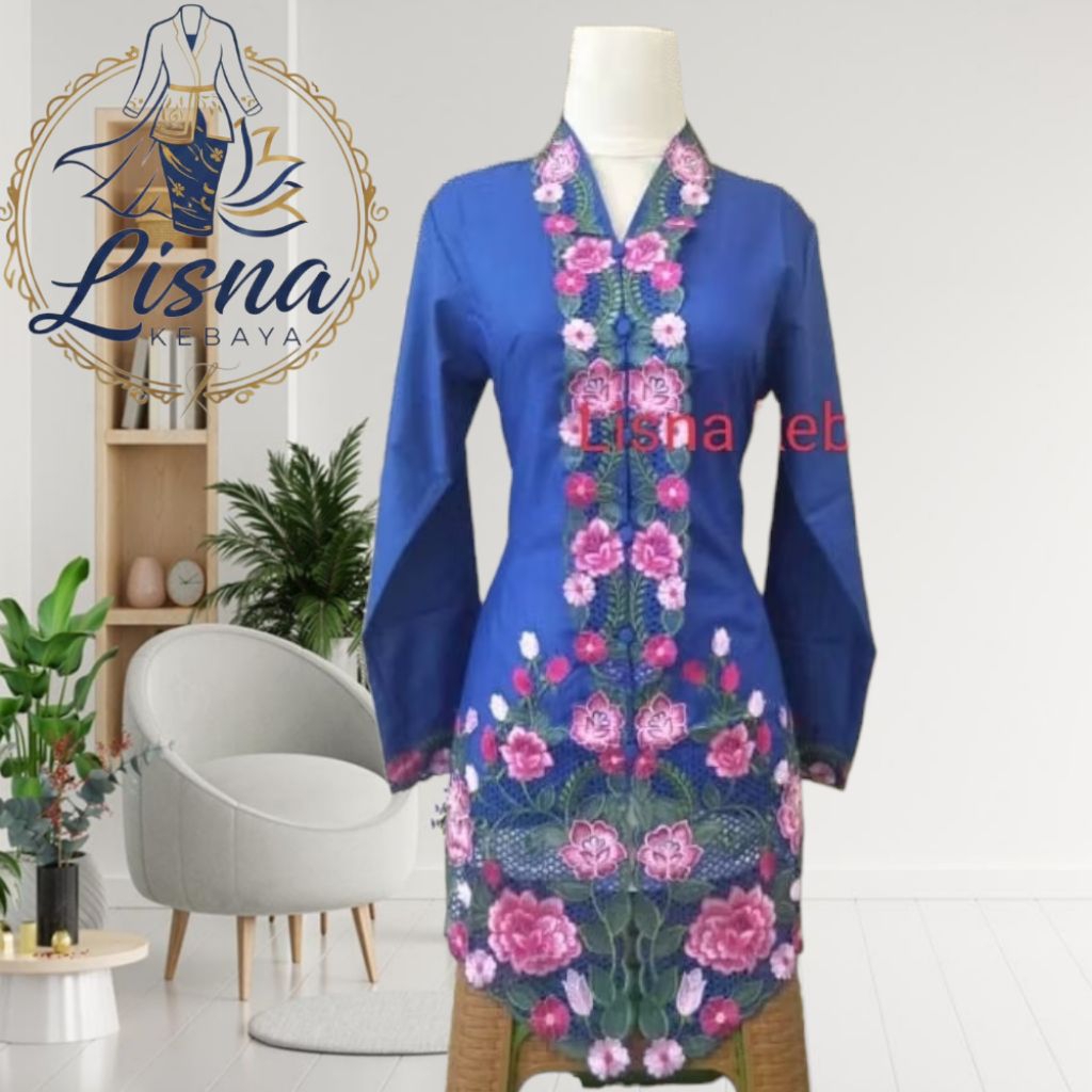 Realpict Kebaya Encim Dewasa Kebaya Encim Modern Kebaya Betawi Kebaya Bordir Baju Encim
