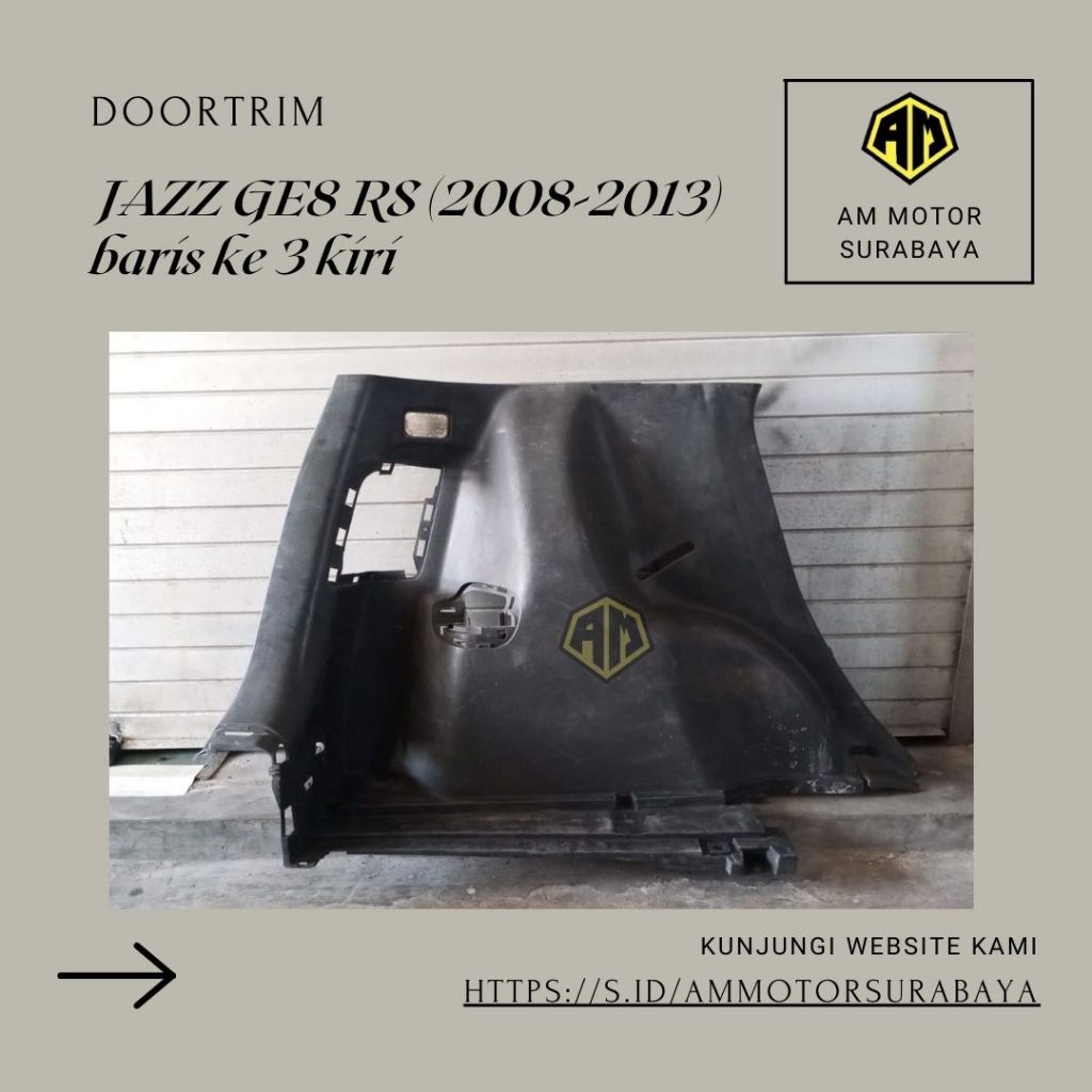 DOORTRIM JAZZ GE8 RS (2008-2013) baris ke 3 kiri