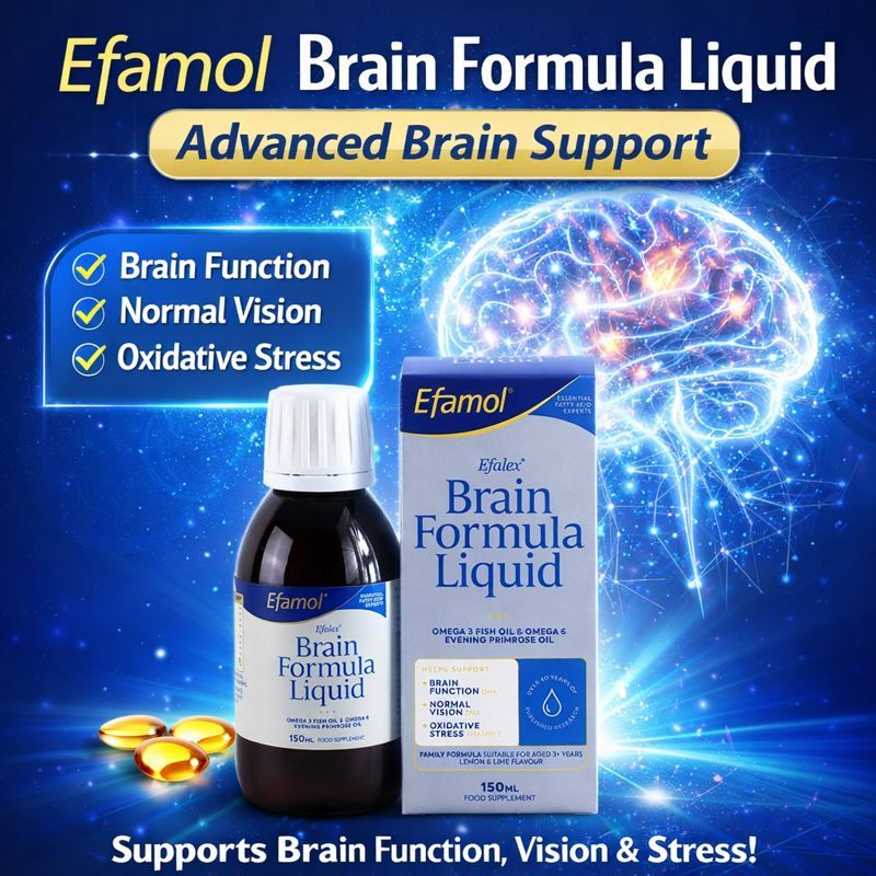 Efamol Efalex Brain Formula Liquid (150ml) Exp. 2028