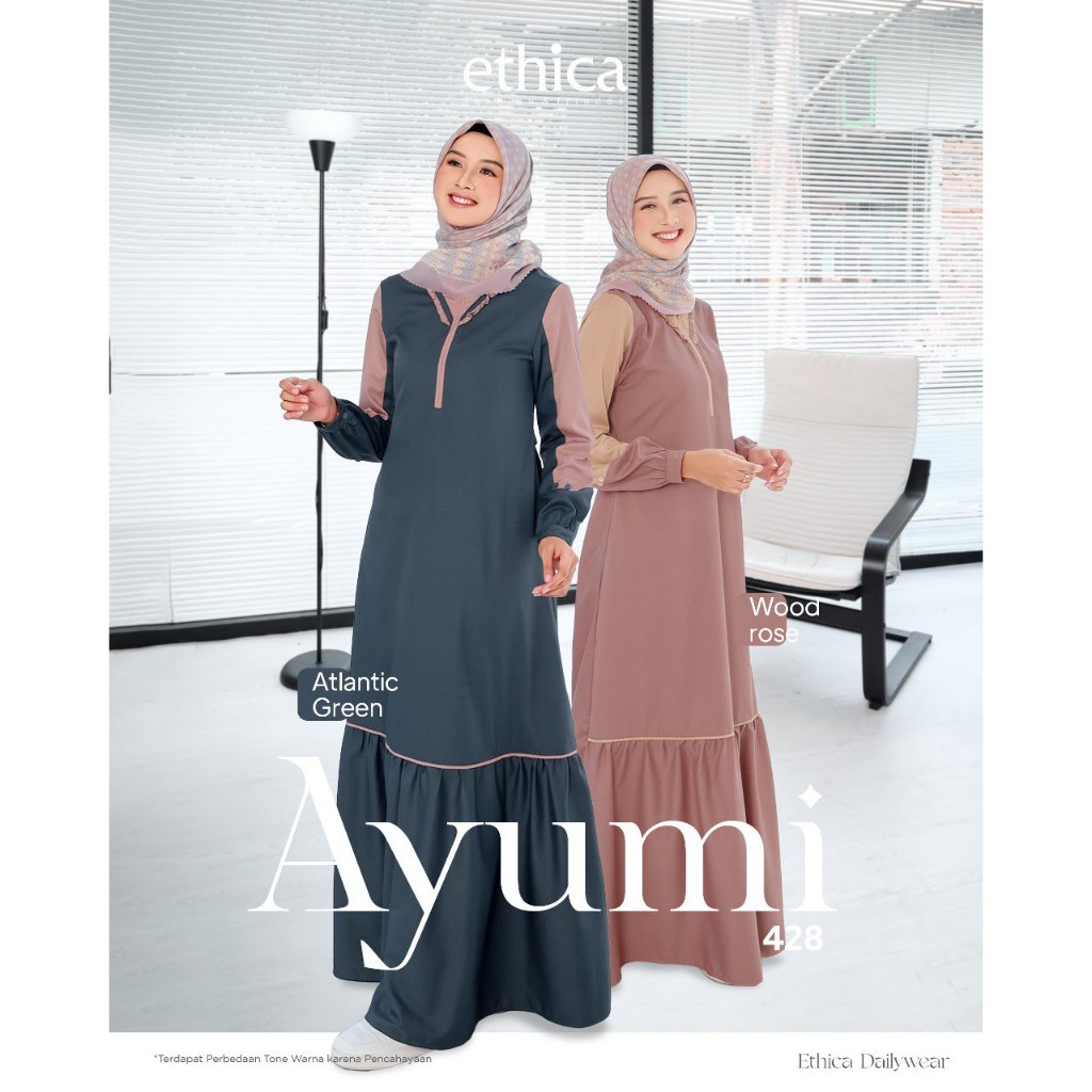 AYUMI 428, GAMIS SIMPLE , GAMIS POLOS (ETHICA MATARAM)