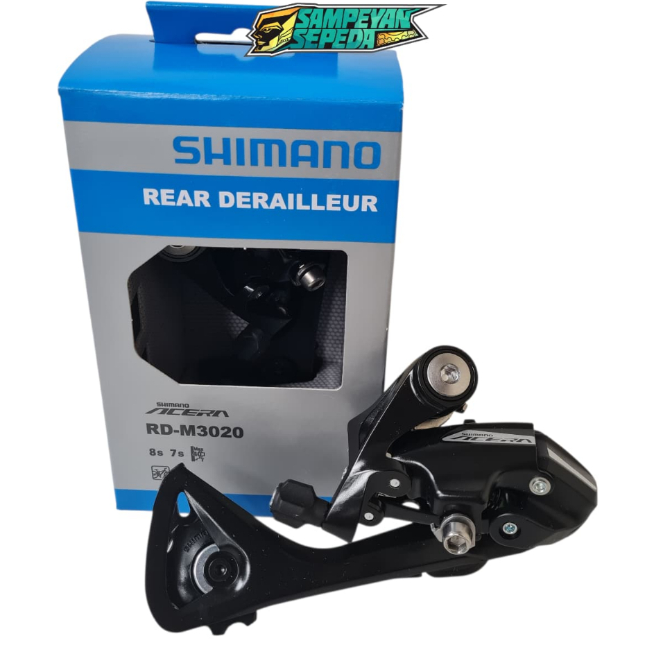 Rear Derailleur RD Shimano ACERA M3020-SGSL 7/8 Speed Long Cage Original 7-8 speed Model Gantung