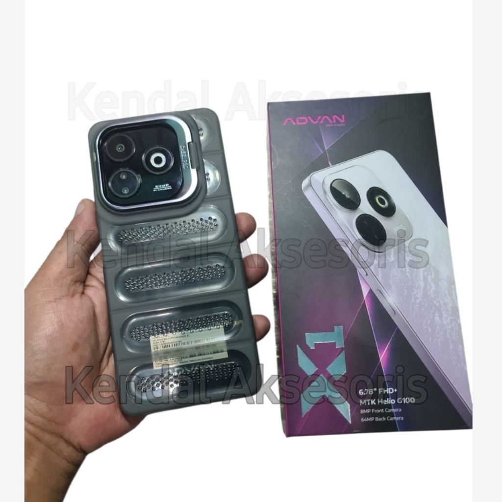 Case Advan X1 Cooling stand softcase lentur kompatibel