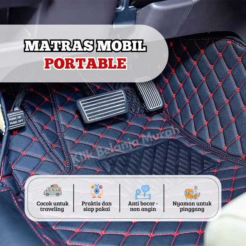 Matras Mobil Lipat Serbaguna | Kasur Mobil Travel & Camping  / Matras Mobil Travel Bed / Matras Mobi