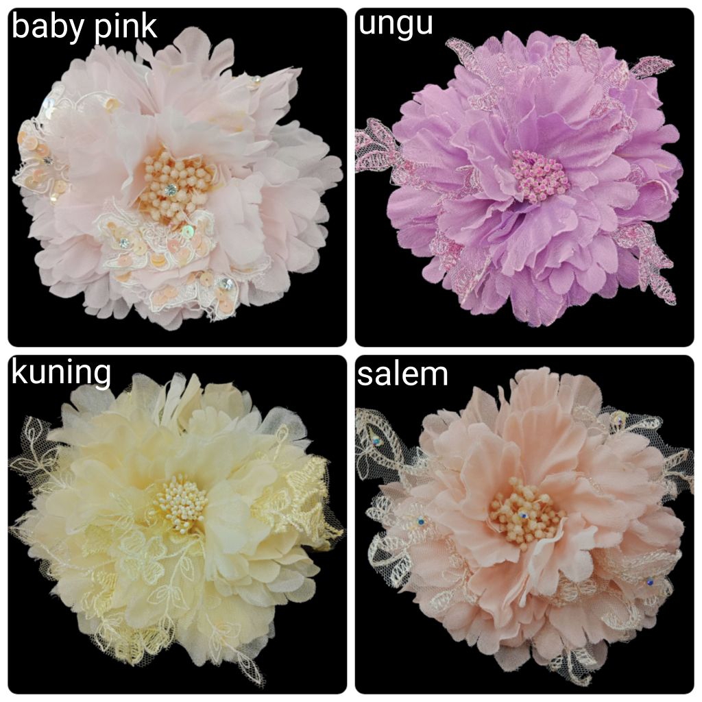 Bunga Korsase,Korsase Gaun, Korsase Rambut,Bunga Aksesoris Rambut/Gaun 8