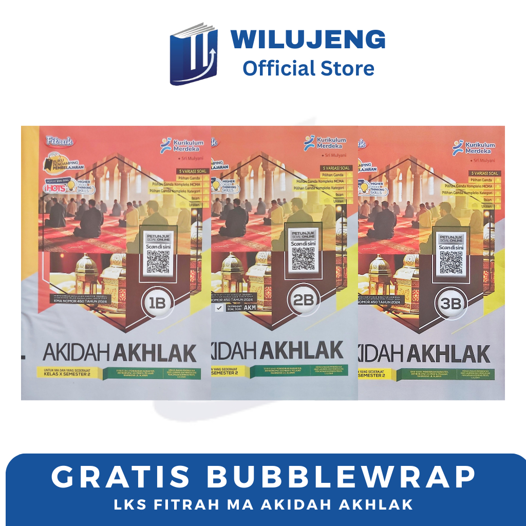 LKS Fitrah Akidah Akhlak Kelas 10 11 12 SMA MA Putra Nugraha