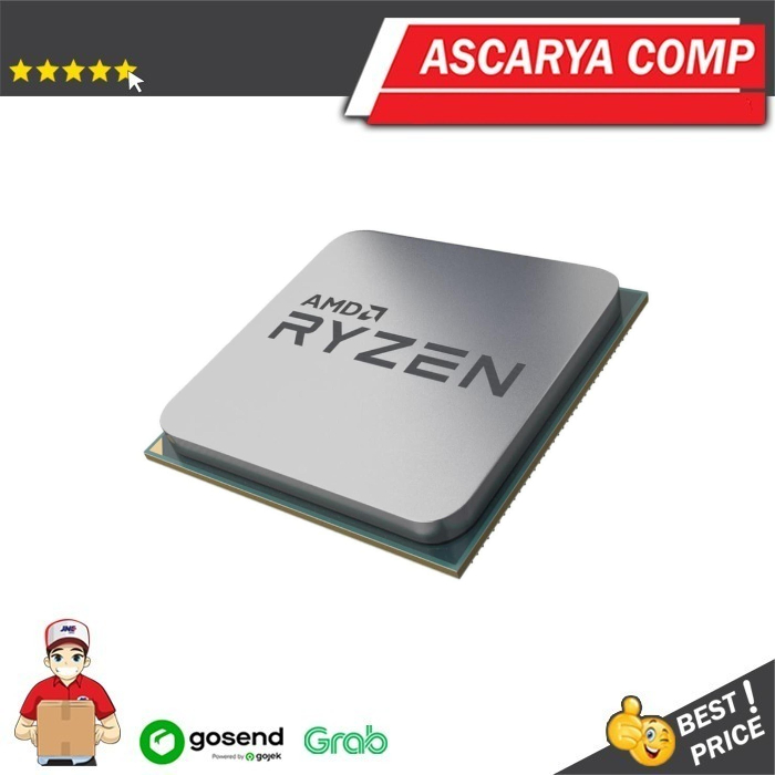 AMD Ryzen 5 3400G 4-Core 3.7GHz RX VEGA 11 Graphics (Socket AM4) - TRAY NON FAN