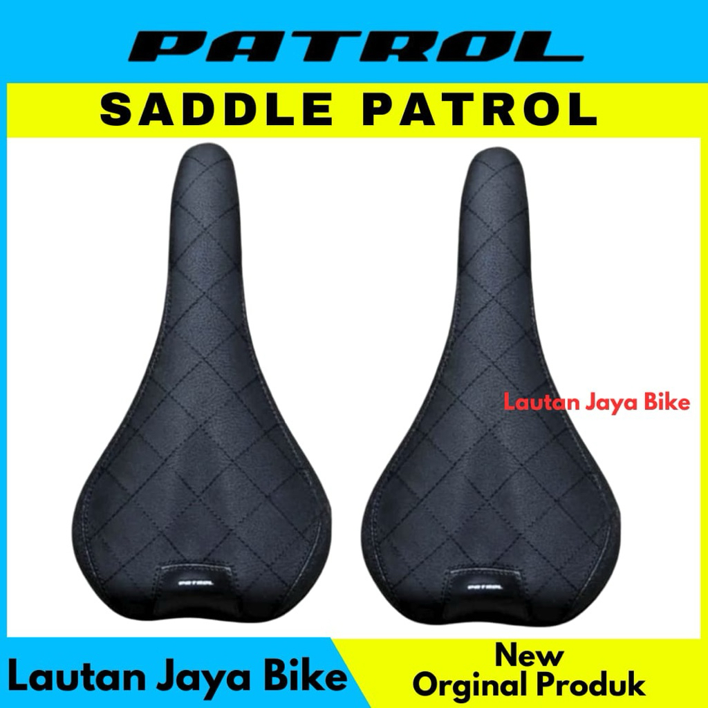 SADDLE SEPEDA PATROL BLACK