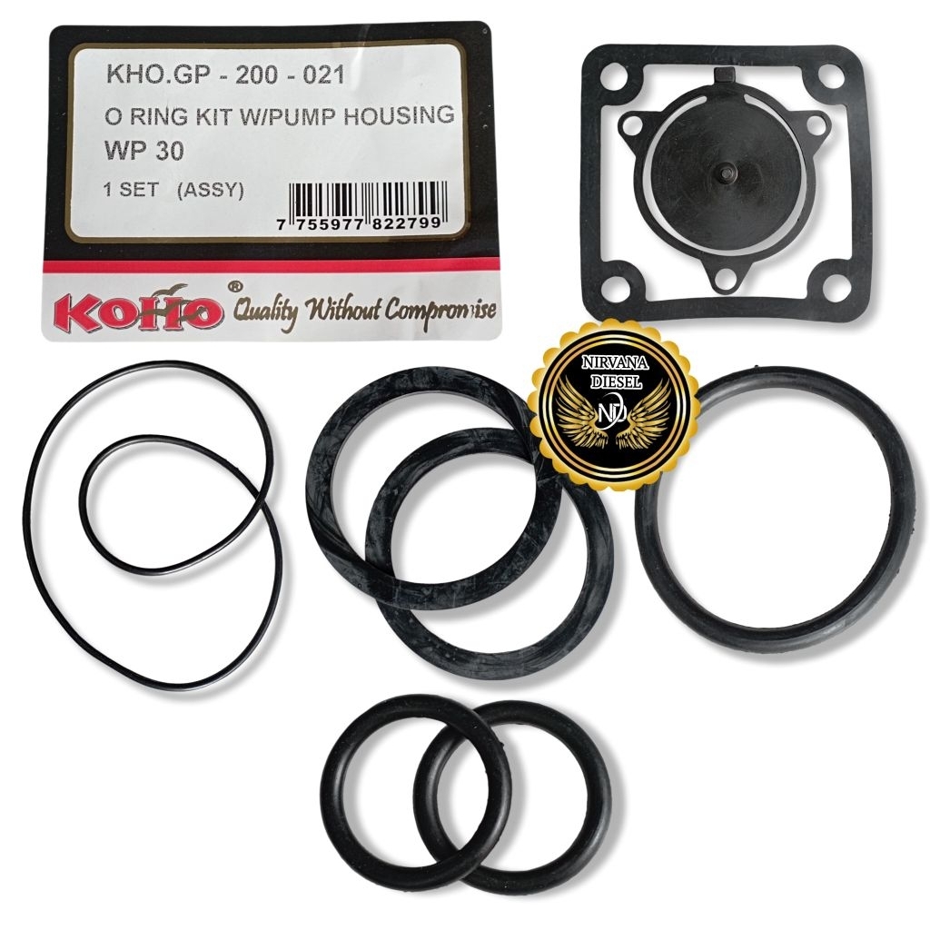 ORING SET LENGKAP Wp30 Wp80 3 inchi merk koho