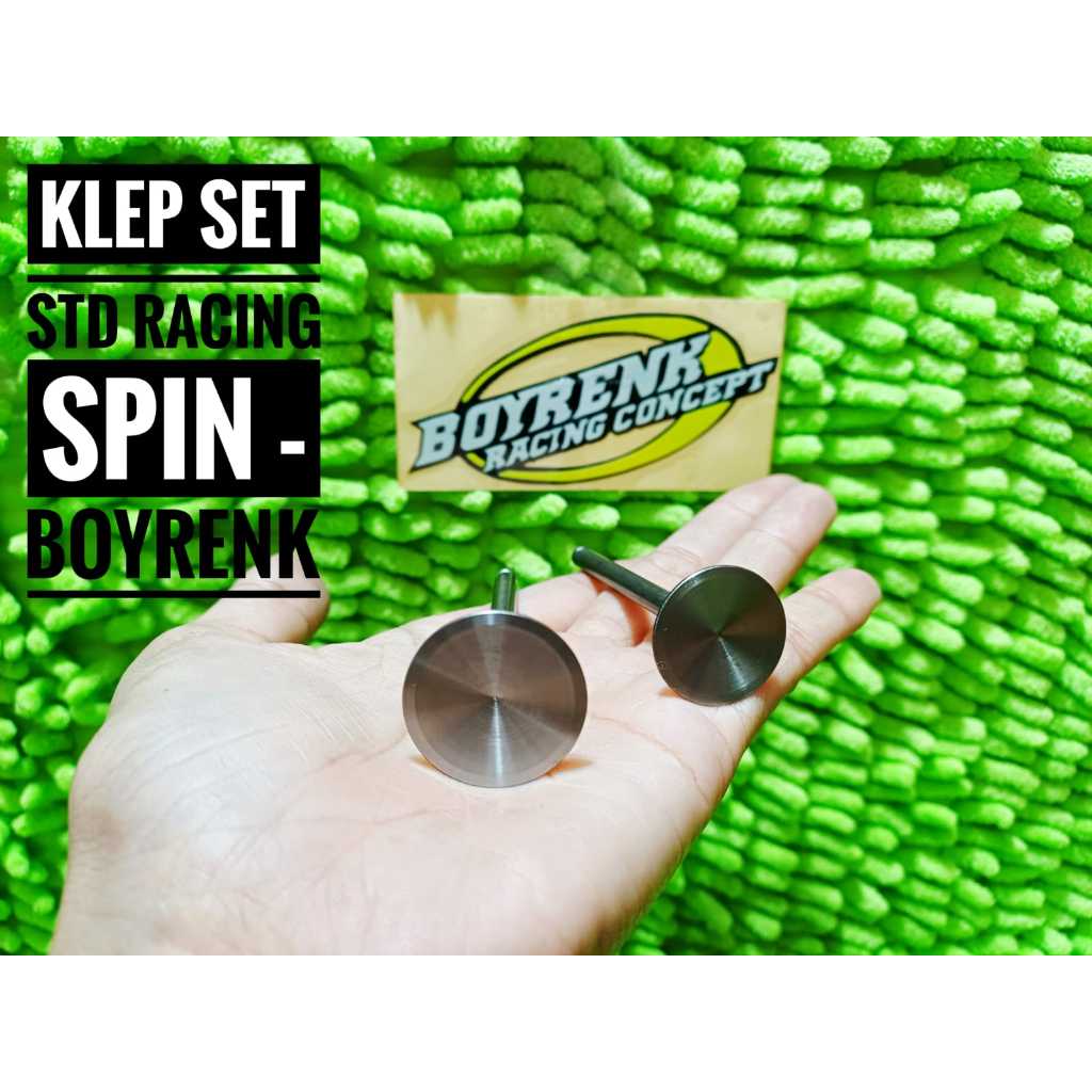 KLEP SET IN EX SPIN STD RACING HANDMADE BOYRENK - BOYRENK RACING
